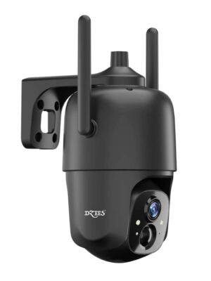 2K PTZ Wireless Security Camera with USB-C Solar Compatibility – Smart AI Detection, Long Battery Life, IP66 Weatherproof, 360° View Dzees D3B